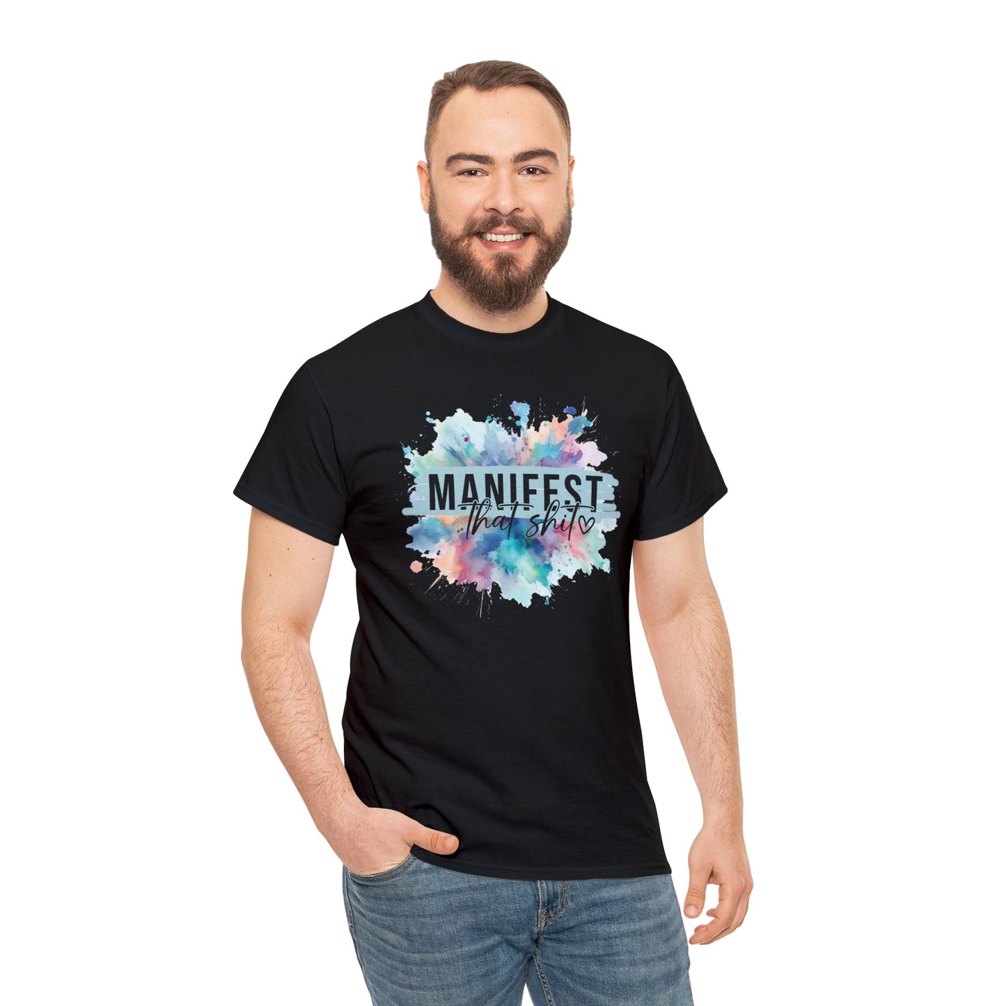 Manifest that shit | funny motivational quote tshirt