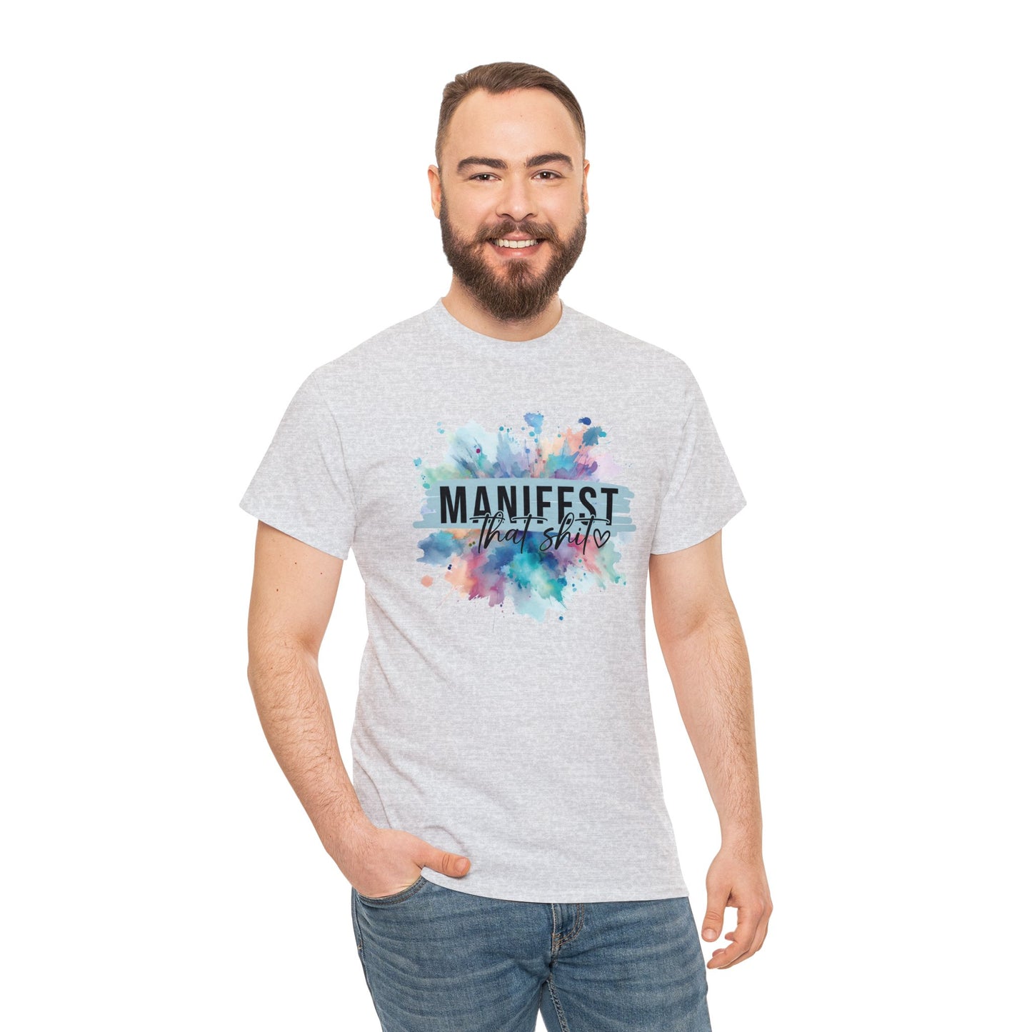 Manifest that shit | funny motivational quote tshirt