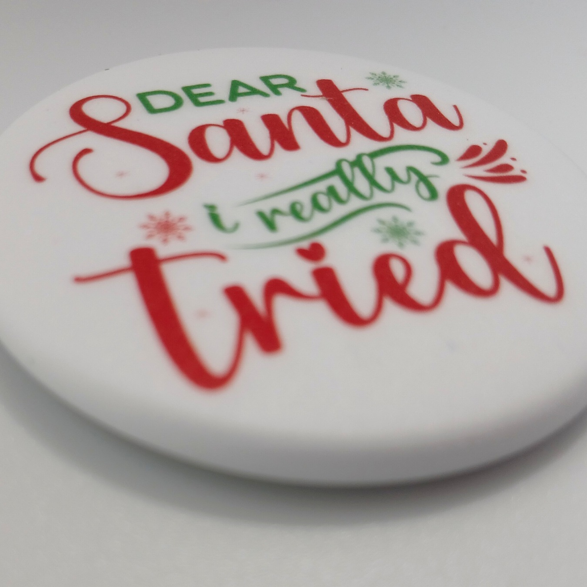 Dear Santa, i really tried