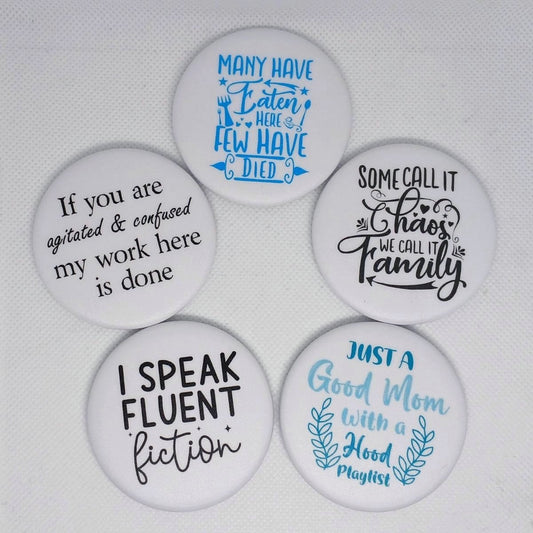 A variety of mix and match magnets!